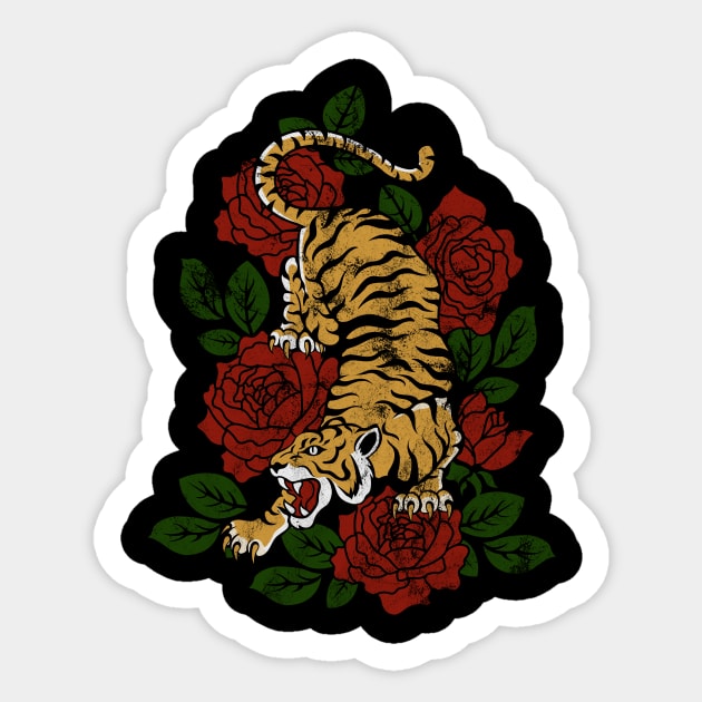 Tiger Japanese Sticker by Execute